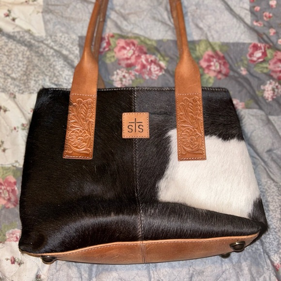 STS RANCHWEAR YIPEE KIYAY TOTE - Picture 1 of 16